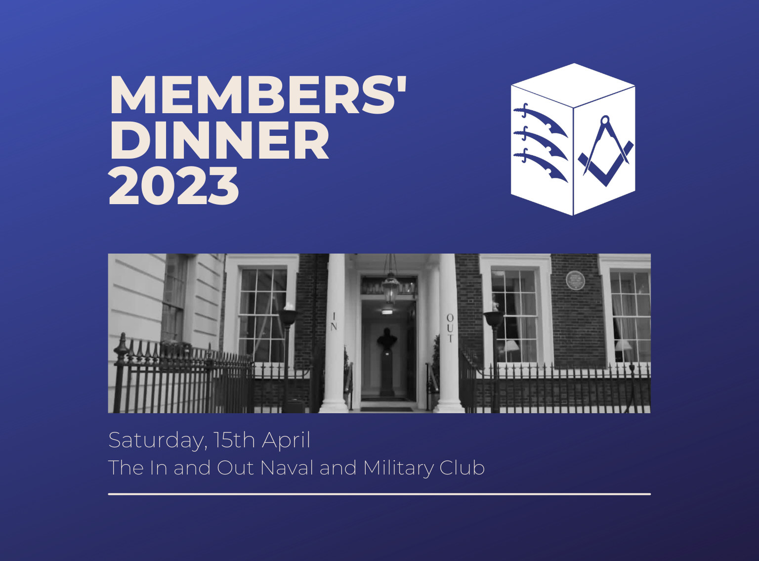 2023 Members' Dinner announced